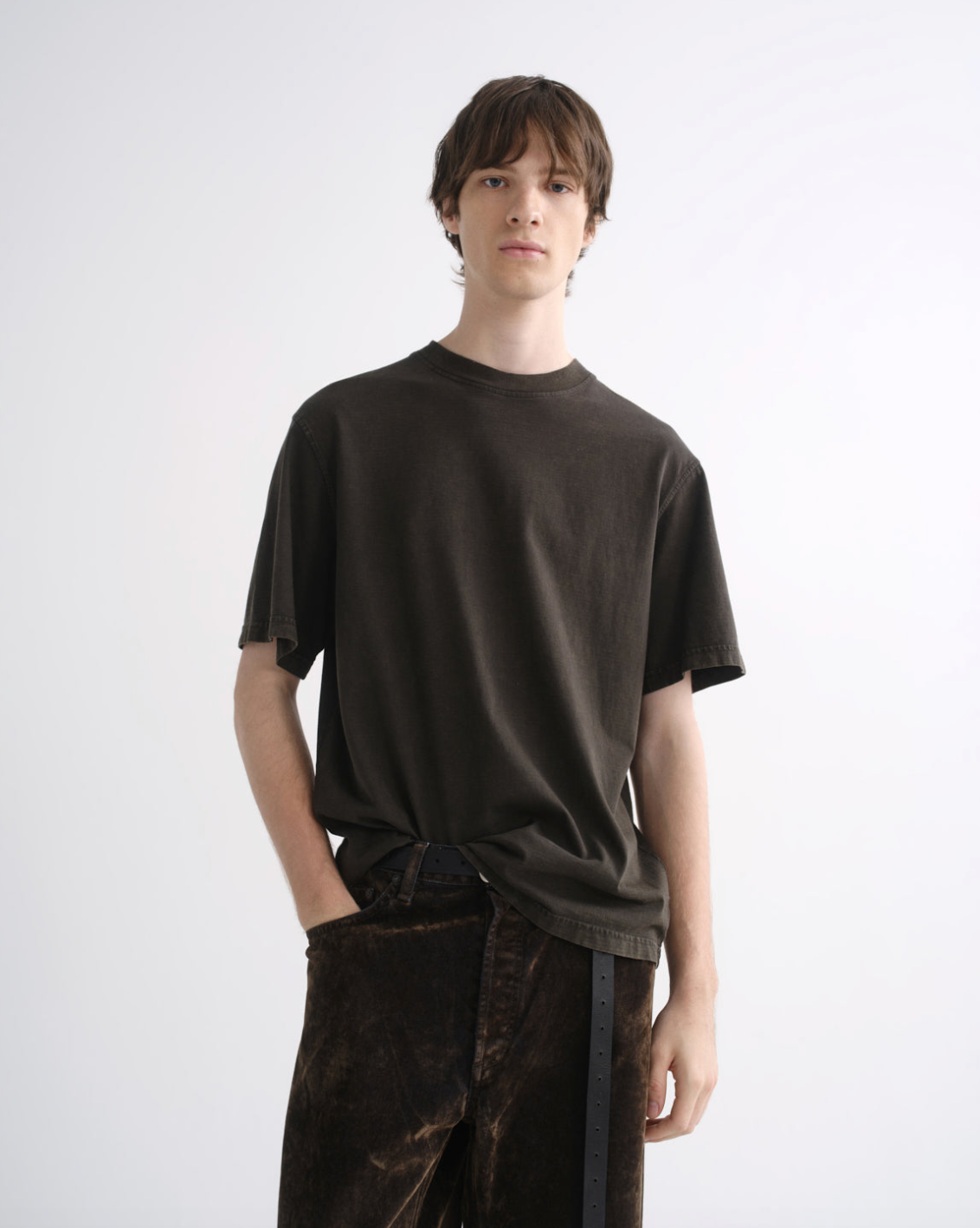 T-SHIRT ASHA MOCK AGOLDE