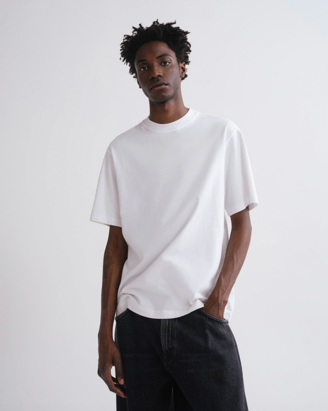 T-SHIRT ASHA MOCK AGOLDE