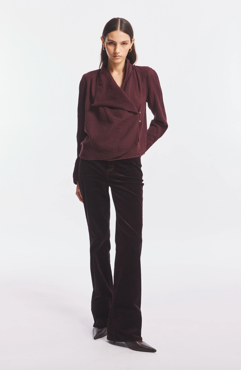 BLOUSE ASYMÉTRIQUE MAYNARD ANTIK BATIK