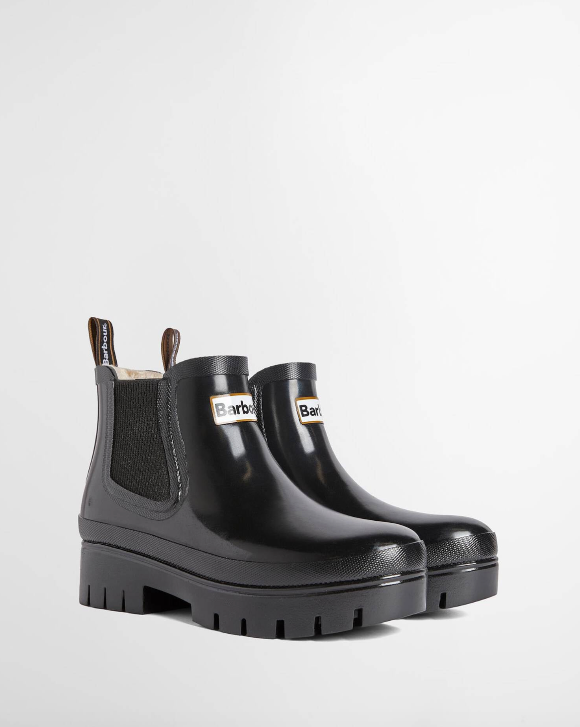 BOTTINES HALTON FAUX FUR WELLY BARBOUR