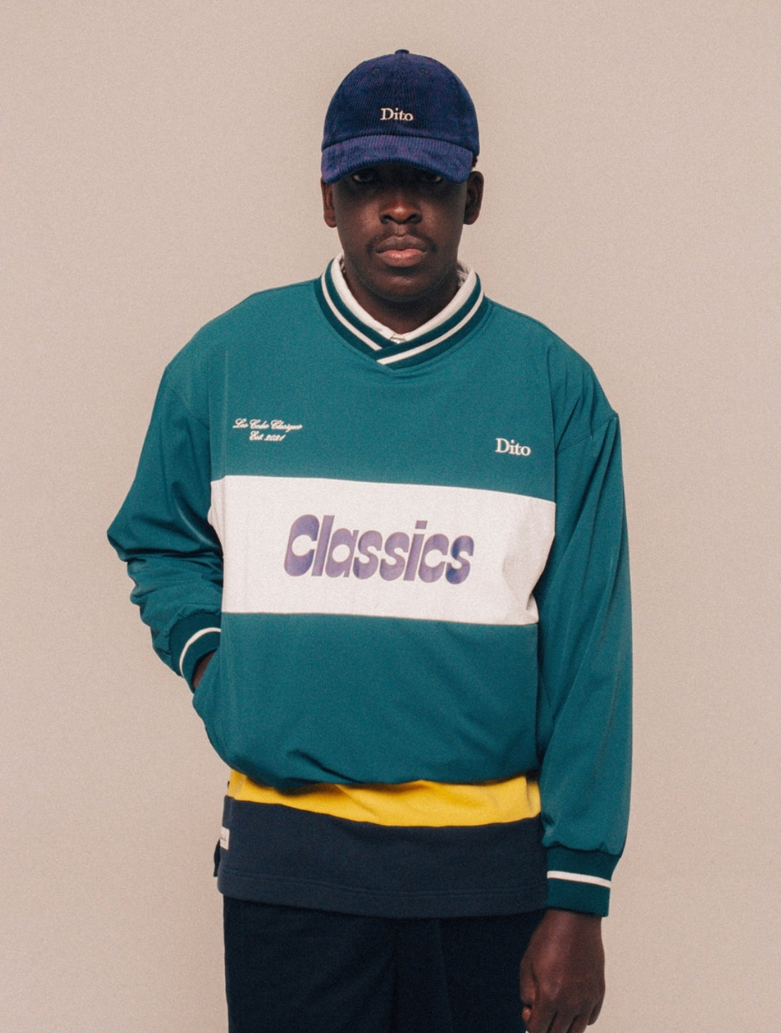 SWEATSHIRT RETRO TENNIS DITO COLLECTIVE