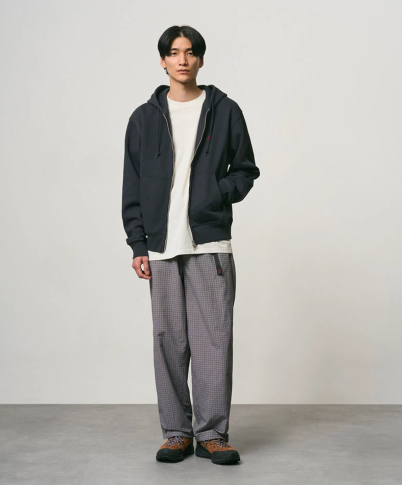 SWEATSHIRT ONE POINT ZIP GRAMICCI