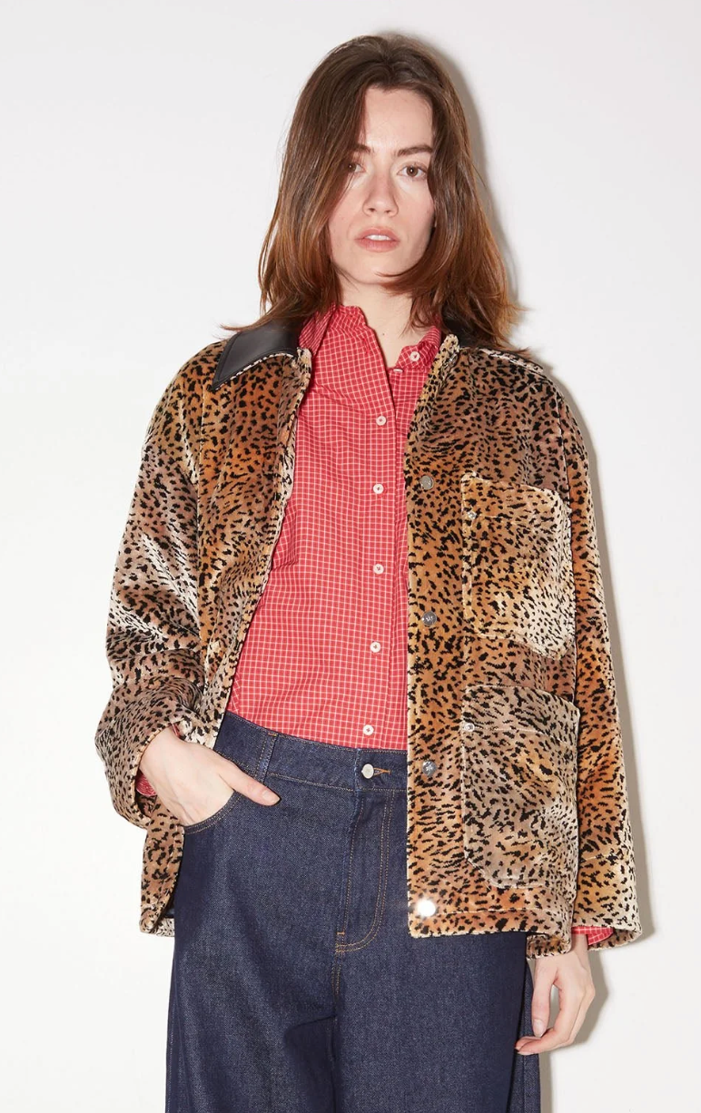 VESTE LÉOPARD ROSEANNA