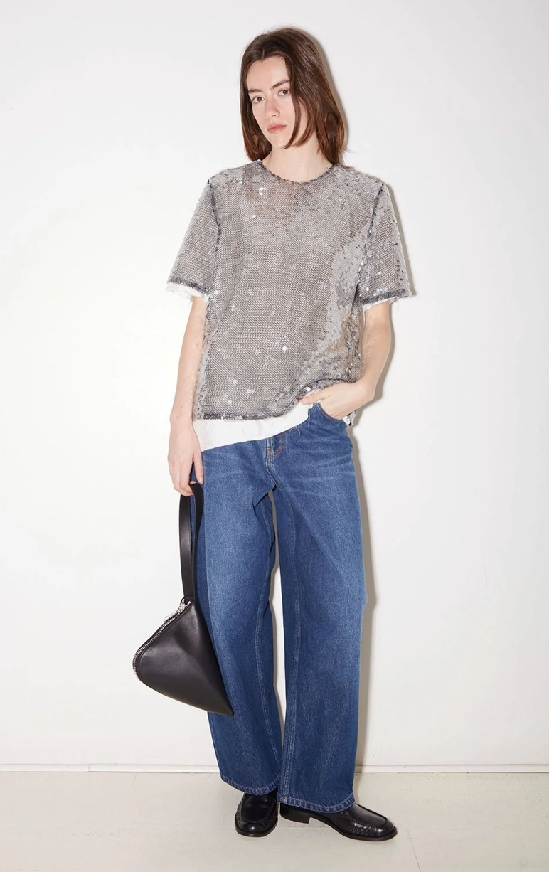 T-SHIRT À SEQUINS ROSEANNA
