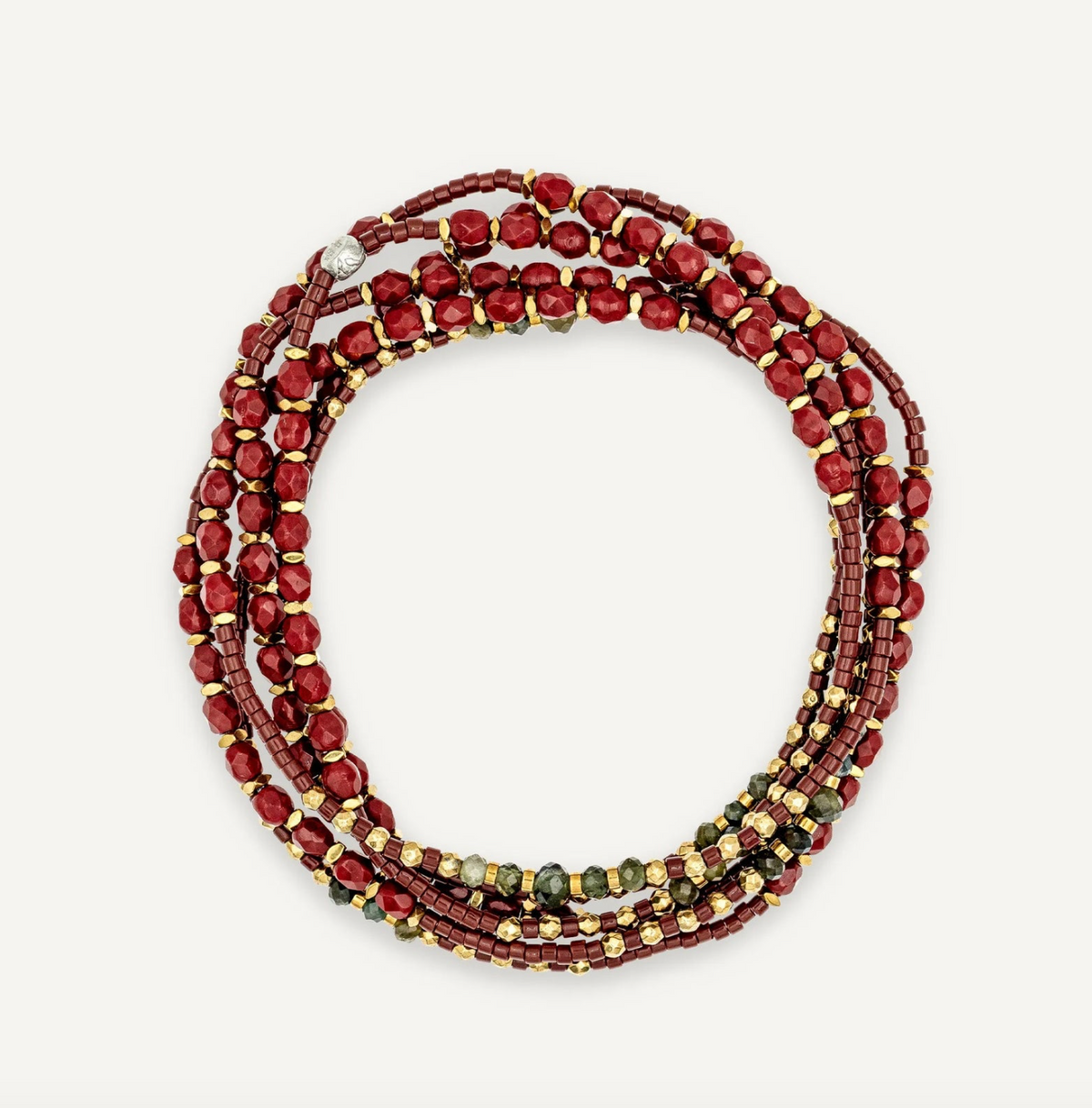 COLLIER-BRACELET FORCE INTÉRIEURE TÊTES BLONDES