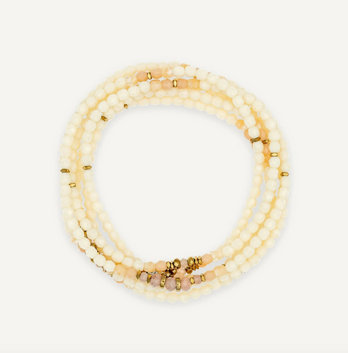 COLLIER-BRACELET GLINDA TÊTES BLONDES