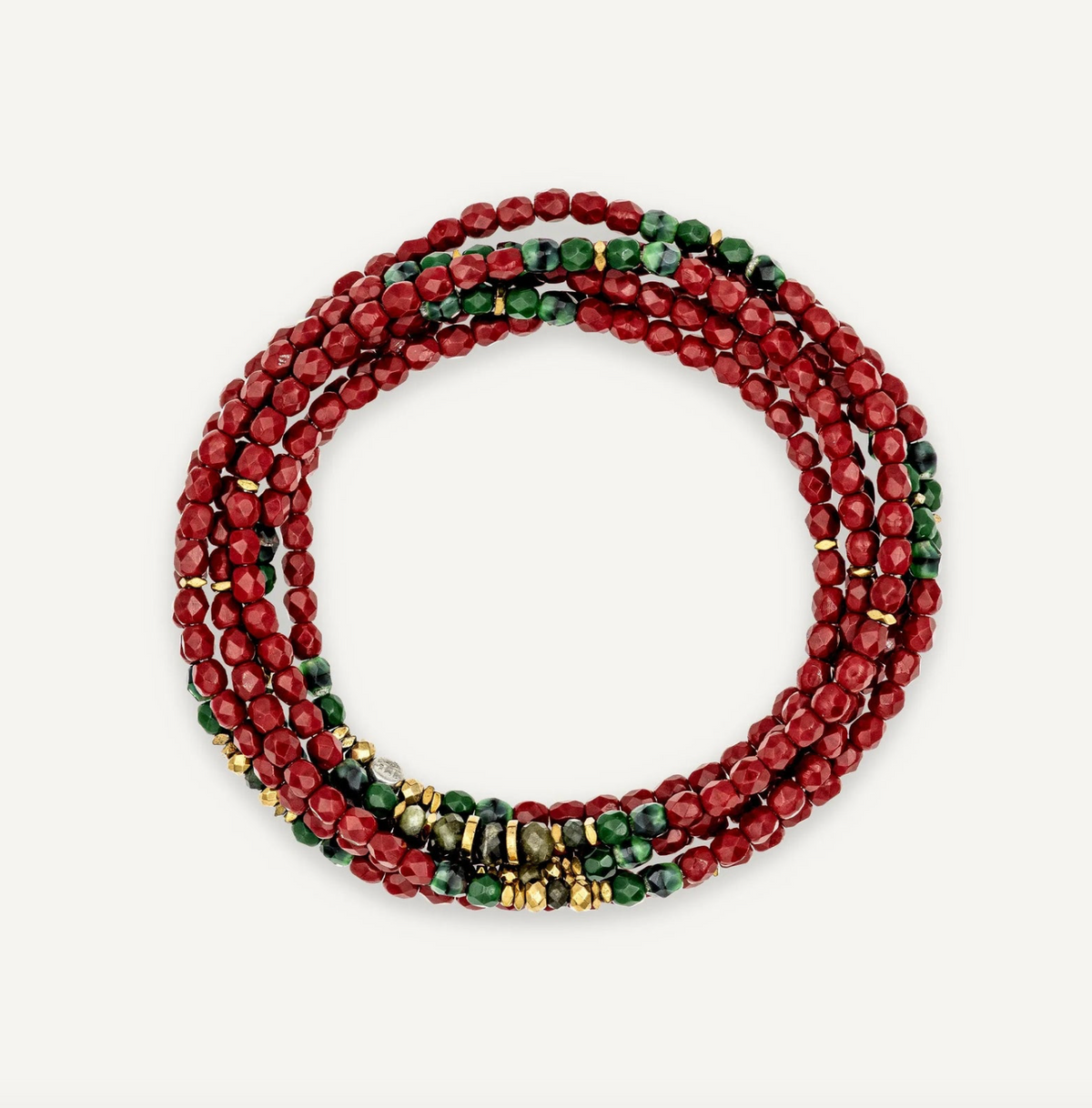 COLLIER-BRACELET GLINDA TÊTES BLONDES
